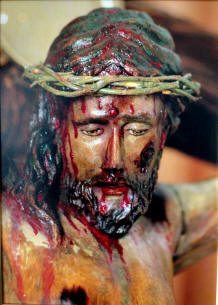 Jesus Crucified Face