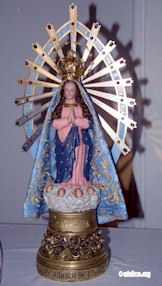 Virgen de Lujn si el vestuario
